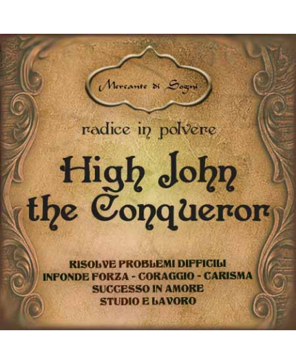 High John the Conqueror | Radice in polvere