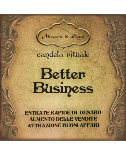 Better Business | Candela vestita pronta all'uso