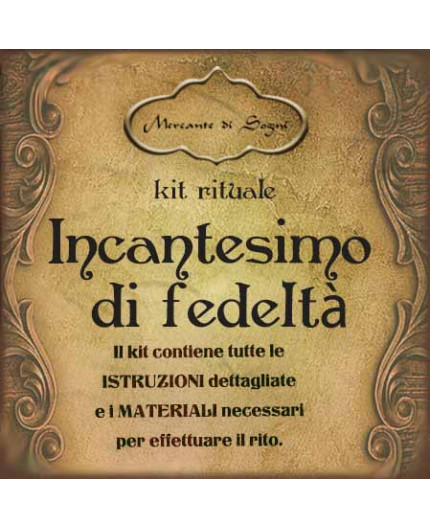 Incantesimo di Fedeltà | Kit rituale con istruzioni