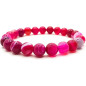 Bracciale di Agata fuchsia