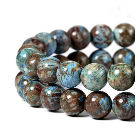 Bracciale di Agata dal pizzo blu