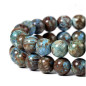 Bracciale di Agata dal pizzo blu