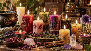 Candele rituali: significato dei colori e utilizzo nelle tradizioni esoteriche